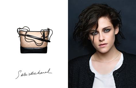 kristen stewart chanel bag|Kristen Stewart Takes Us Behind the Scenes For Chanel's .